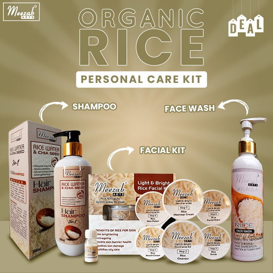 Organic Rice Personal Care Kit